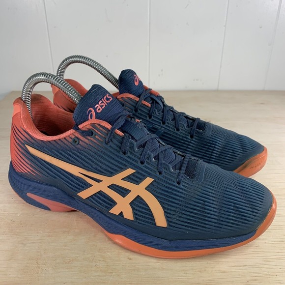 Asics Womens Solution Speed FF 1042A002 Blue Running Shoes Sneakers Size 7.5 - Picture 1 of 8